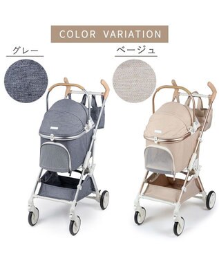 PET PARADISE smooca mini ペットカート 《グレー》 グレー