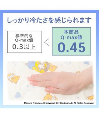PET PARADISE ミニオン もちっと クール ブランケット 《おすわり柄》 ベージュ