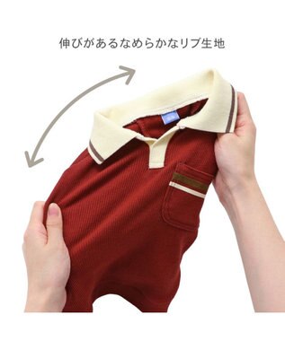 PET PARADISE ペットパラダイス プレミアム ぺティヒート スキッパーＴシャツ 中型犬 大型犬 レッド