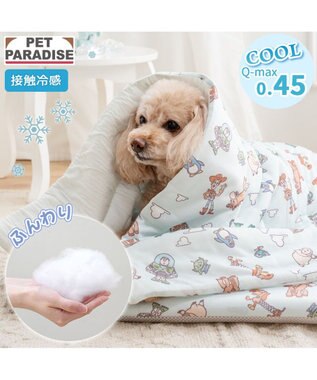 PET PARADISE ディズニー トイ・ストーリー もちっと クール ブランケット 《総柄》