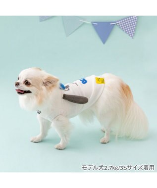 PET PARADISE スヌーピー オラフ 顔ボン トレーナー 小型犬 ホワイト