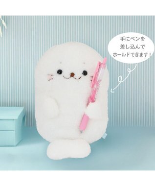 Mother garden しろたん ぬいぐるみペンケース -