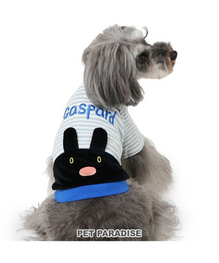  リサとガスパール リブＴシャツ 《フェイス ガスパール》 小型犬