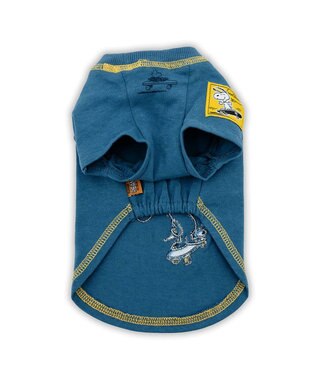 PET PARADISE スヌーピー スケボー Tシャツ 《ネイビー》 中型犬 大型犬 ネイビー
