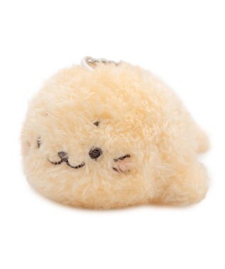 Mother garden しろたん ふわふわキーホルダー 《黄色》 単品