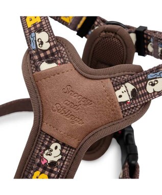PET PARADISE スヌーピー アクティブハーネス 《兄弟柄》 ＳＳ 小型犬 ブラウン