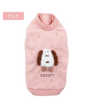 PET PARADISE スヌーピー 淡色トレーナー 《ピンク》 小型犬 ピンク