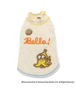 PET PARADISE ミニオン ボブ ティム リブ Ｔシャツ 《バナナ》 小型犬 イエロー