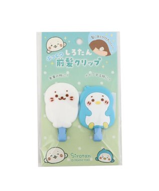 Mother garden しろたん ぷっくり 前髪クリップ 2個セット 《しろたん＆らむね》 2個セット