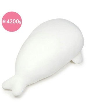 Mother garden しろたん ふわもち 抱き枕 ぬいぐるみ 特大 130cm ネットショップ限定 ふわもち・特大