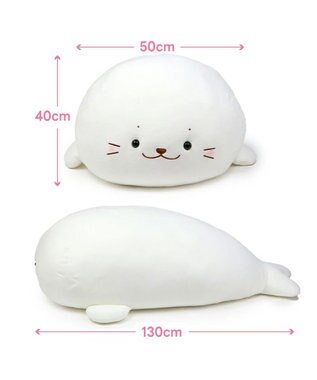 Mother garden しろたん ふわもち 抱き枕 ぬいぐるみ 特大 130cm ネットショップ限定 ふわもち・特大