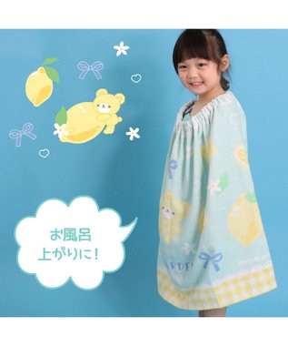 Mother garden マザーガーデン 水泳 ラップタオル 60×120cm 《 ユニコーン 柄 / レモンくま柄 》 レモンくま