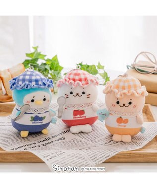 Mother garden しろたん ジャムキーホルダー 《ブルーベリーらむね》 単品 ブルーベリーらむね