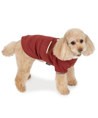 PET PARADISE ペットパラダイス  プレミアム ぺティヒート スキッパーＴシャツ 小型犬 レッド