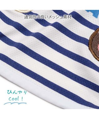 PET PARADISE リサとガスパール エコメイド タンクトップ 《セーラー》 小型犬 ホワイト×ネイビー