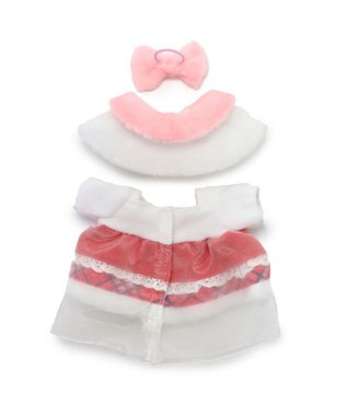 Mother garden マザーガーデン プチマスコット Sサイズ用 着せ替え お洋服 《ケープ＆ワンピース》 ピンク