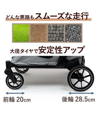 PET PARADISE ペットパラダイス smooca グランステップ ペットカート 中型犬 大型犬 グレー