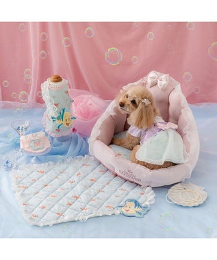 PET PARADISE ディズニー リトルマーメイド アリエル シェル カドラー ピンク