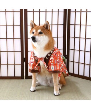 PET PARADISE ペットパラダイス おもちゃ付き ホカホカ半纏 中型犬 大型犬 レッド