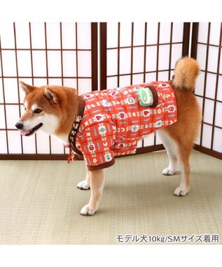 PET PARADISE ペットパラダイス おもちゃ付き ホカホカ半纏 中型犬 大型犬 レッド