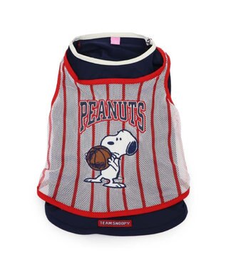 PET PARADISE スヌーピー ビブスＴシャツ 《ネイビー》 中型犬 ネイビー