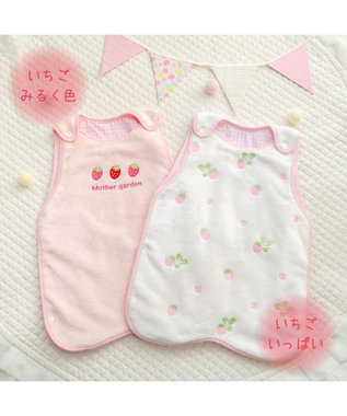 Mother garden マザーガーデン スリーパー 《いちごいっぱい色》 いちごいっぱい