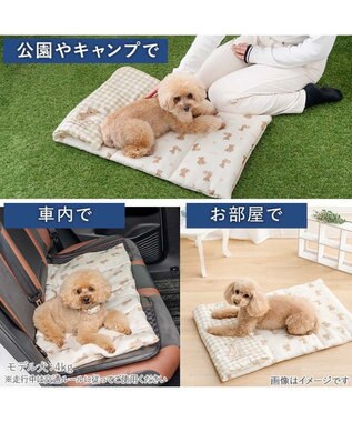 PET PARADISE スヌーピー クール ロールマット 《ブラザー》 Ｍ ライトブルー