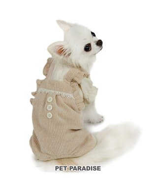 PET PARADISE ペットパラダイス ニット風パンツつなぎ 小型犬