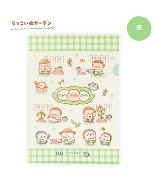 Mother garden しろたん クリアファイル 2枚セット 《らっこいぬの観察日記/ らっこいぬガーデン》 0