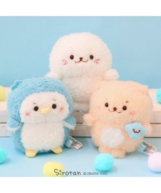 Mother garden しろたん ぽてぽて マスコット 《しろたん》 単品 しろたん