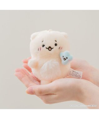 Mother garden しろたん キーホルダー 《らっこいぬ＆しぇる》 単品 らっこいぬ