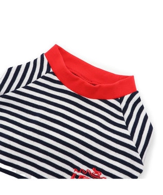 PET PARADISE J.PRESS ソフトボーダー Tシャツ 小型犬 ブラック