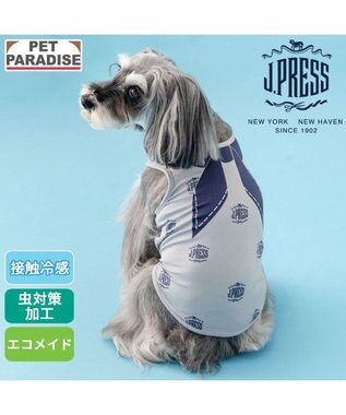 PET PARADISE J.PRESS エコメイド 総柄 タンクトップ 小型犬