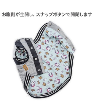 PET PARADISE スヌーピー 野球スカジャン 《シルバー》 小型犬 シルバー