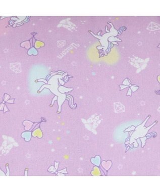 Mother garden マザーガーデン キッズエプロン & 三角巾 セット 130cm 《ユニコーン/野いちご柄》 ユニコーン