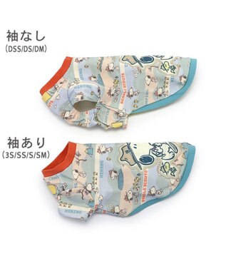 PET PARADISE スヌーピー トレーナー《キャンプ柄》 中型犬 カーキ
