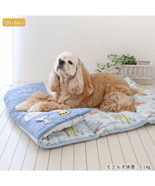 PET PARADISE スヌーピー クール ロールマット 《サマータイム柄》 中型犬 大型犬 サマータイム柄