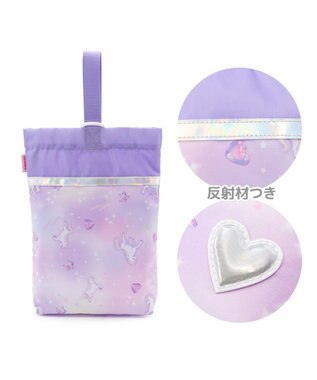 Mother garden マザーガーデン ユニコーン シューズバッグ 《ぷっくり柄》 ぷっくり柄