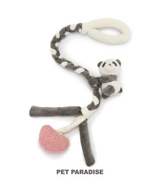 PET PARADISE  ペットパラダイス  編みロープトイ 《パンダ》