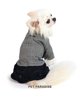  J.PRESS パンツ つなぎ 《グレンチェック》 小型犬