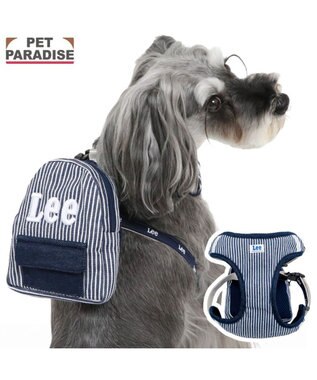  Lee ヒッコリー ロゴ リュック付きハーネス Ｓ 小型犬