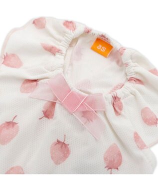 PET PARADISE ペットパラダイス タッチワンクールプラス Tシャツ 《いちご》 中型犬 大型犬 ホワイト×ピンク