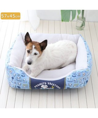 PET PARADISE スヌーピー クールカドラー 角型《バケーション柄》 小型犬 バケーション柄