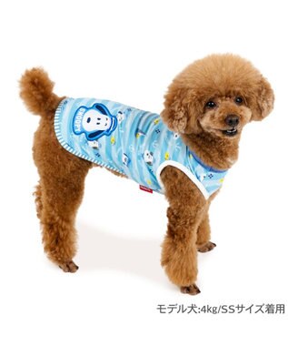 PET PARADISE スヌーピー タッチワンクール プラス タンクトップ 《マリン》 小型犬 ライトブルー