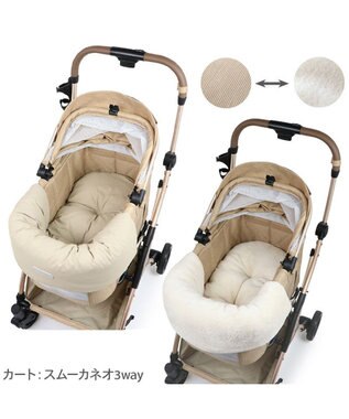PET PARADISE ペットパラダイス カート用 クッション くすみカラー《ベージュ》 ベージュ