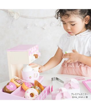 Mother garden マザーガーデン  野いちご いちごのドーナツショップ ピンク（淡）