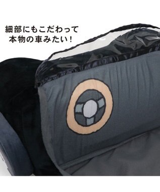 PET PARADISE 【8月中旬お届け予定】スヌーピー マイカーカドラー （71×47cm） Ｍ 小型犬 ブラック