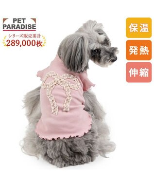 PET PARADISE ペットパラダイス リボン プレミアム ペティヒート Ｔシャツ 超小型犬 小型犬