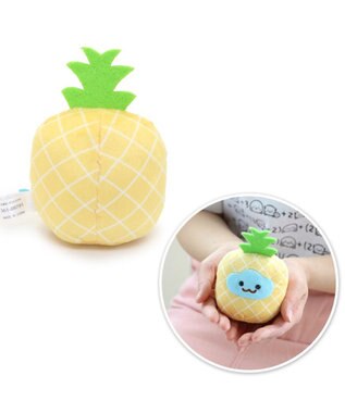 Mother garden しろたん お座り 手のり ちびちびマスコット 《パイナップルパーティー 》《単品》 しぇる