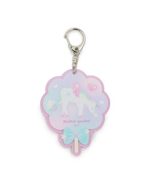 Mother garden マザーガーデン アクリルキーホルダー 《コットンキャンディ》 単品 コットンキャンディ柄